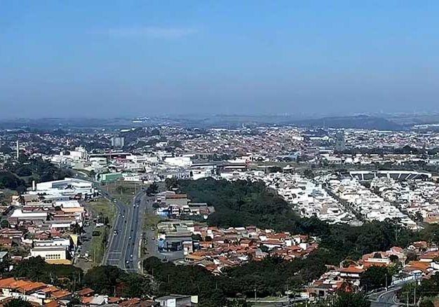 Vista aérea de Limeira